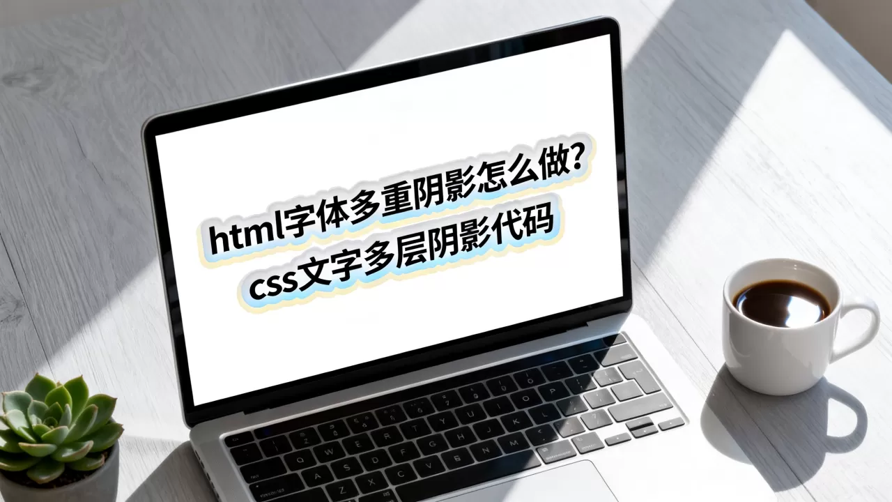 html字体多重阴影怎么做？css文字多层阴影代码