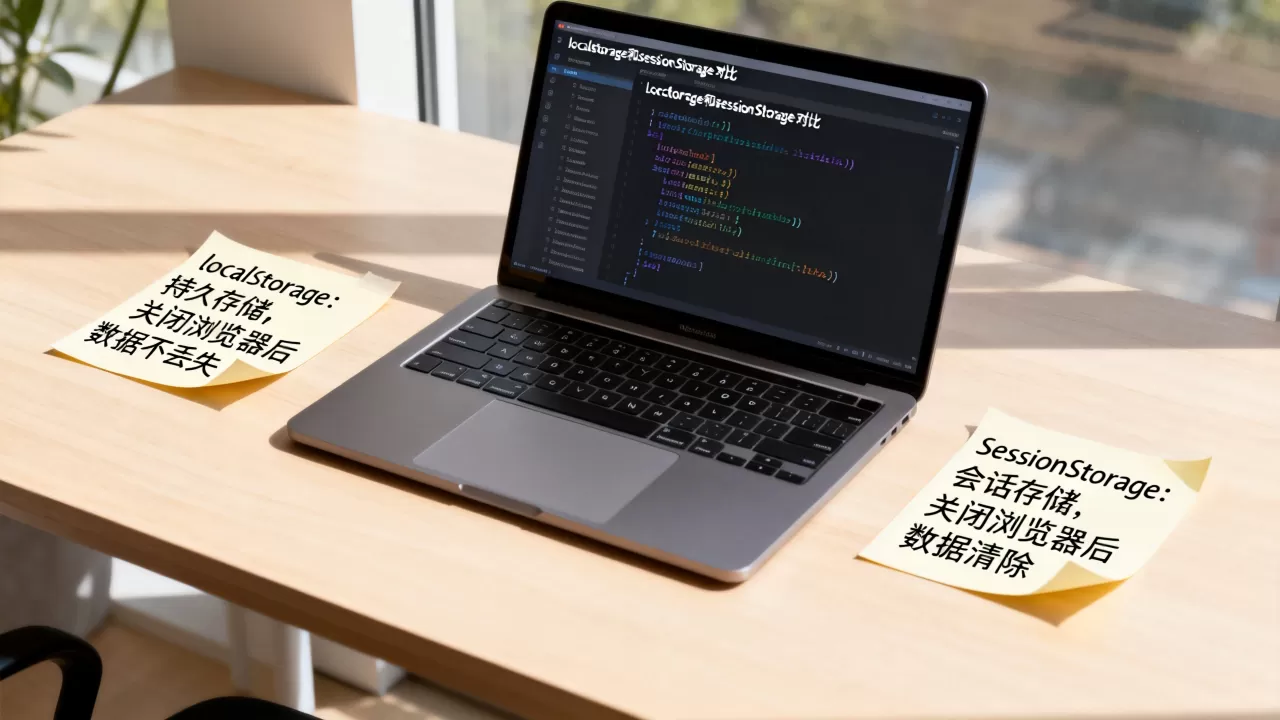 html5两种新存储类型是什么？localStorage和sessionStorage区别