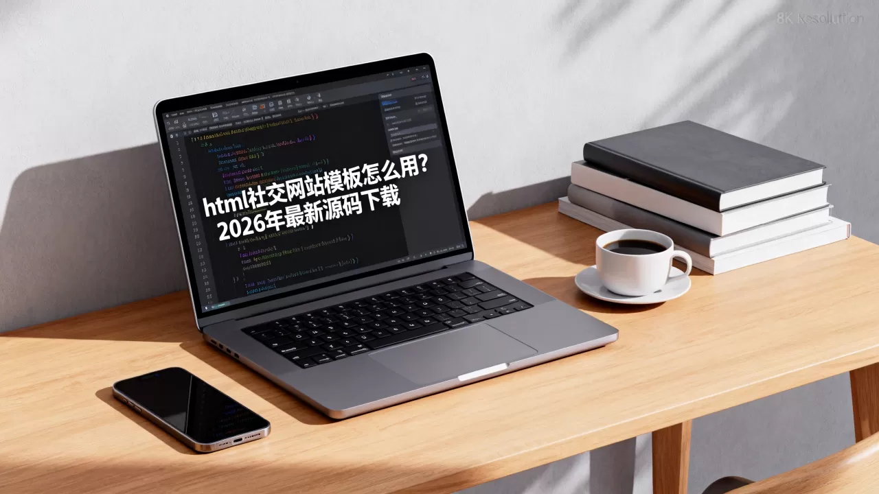 html社交网站模板怎么用？2026年最新源码下载