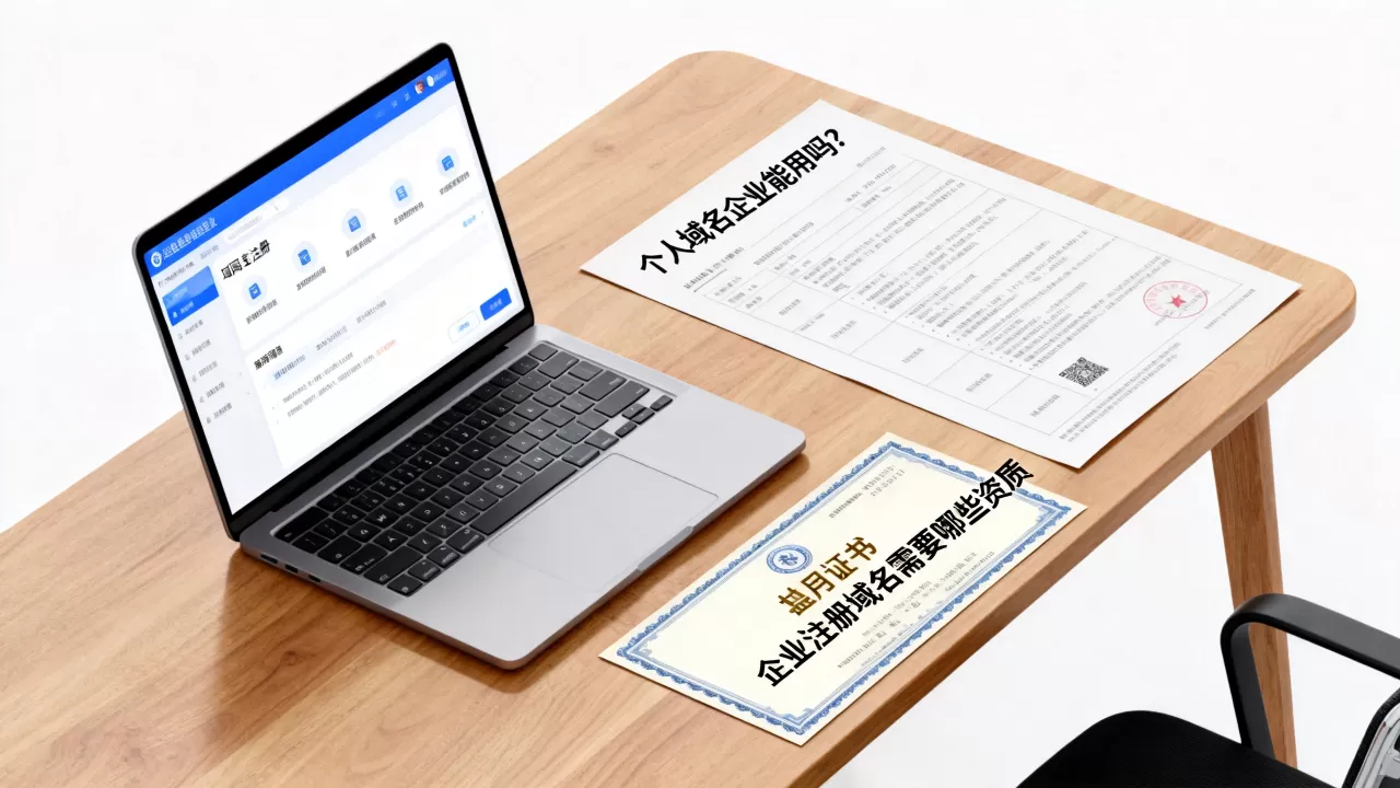 个人域名企业能用吗？企业注册域名需要哪些资质