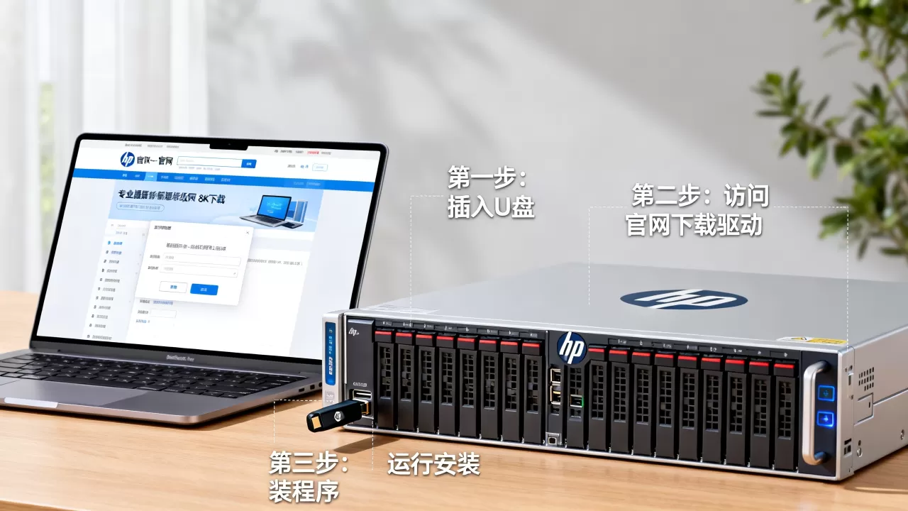 hp服务器驱动怎么下载？hp服务器驱动安装教程