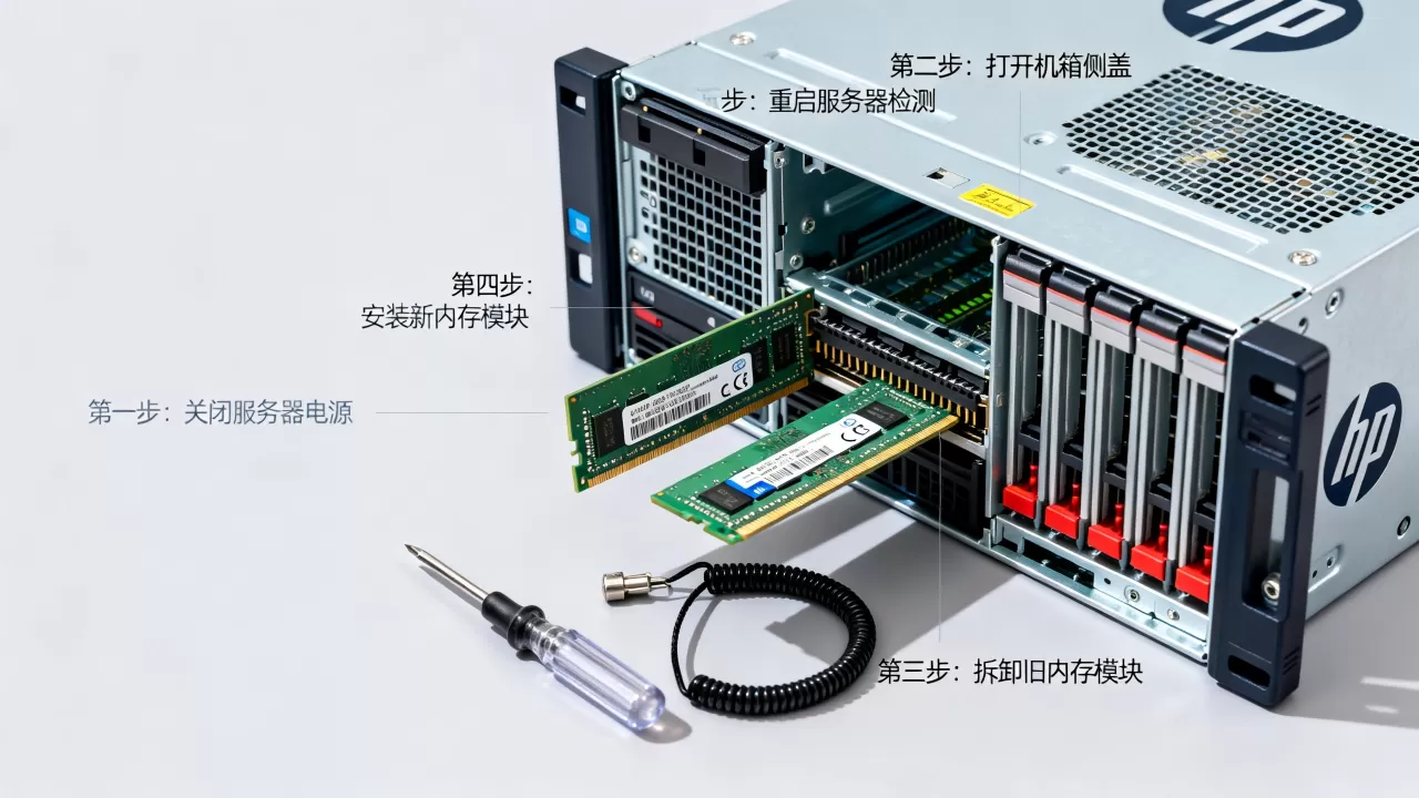 HP服务器内存怎么升级？HP服务器内存升级方案