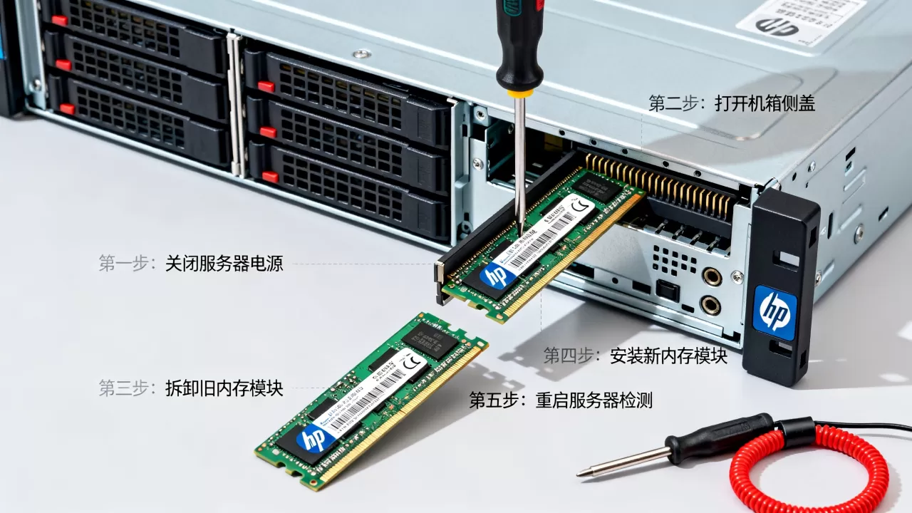 HP服务器内存怎么升级？HP服务器内存升级方案