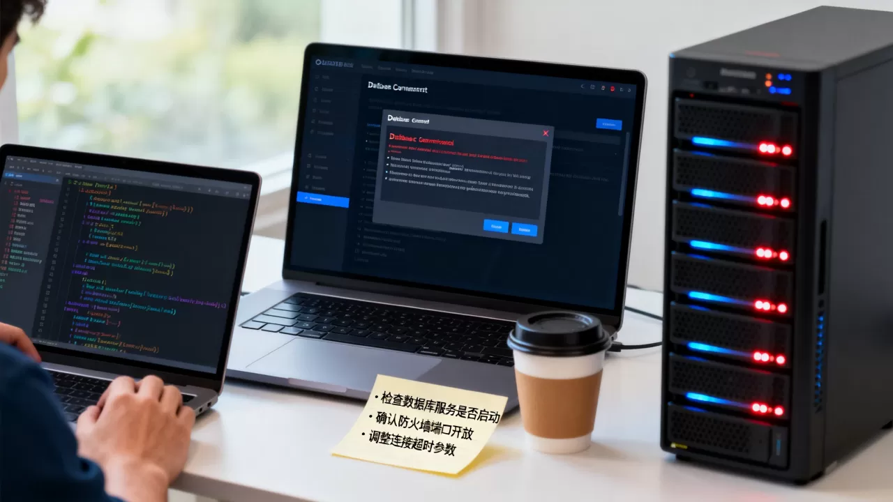 html加载数据库连接失败怎么解决？数据库连接超时怎么办