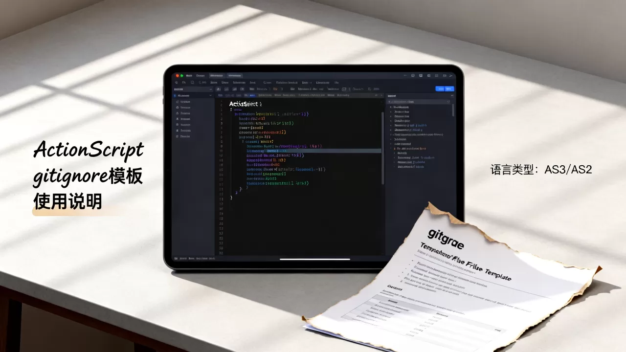 ActionScript gitignore模板怎么用？gitignore文件模板语言类型