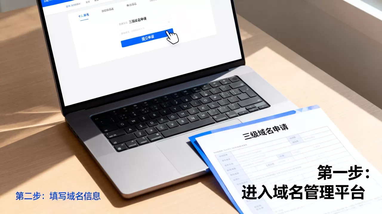 如何申请三级域名？三级域名申请流程详解