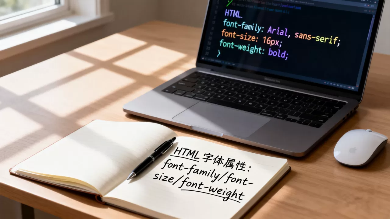HTML中如何设置字体？html字体属性有哪些