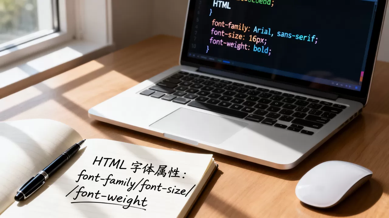 HTML中如何设置字体？html字体属性有哪些