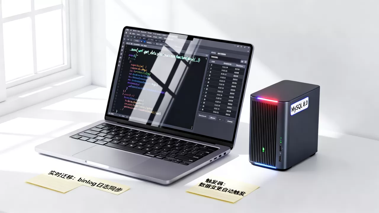 ajax和mysql实时读取数据库怎么做？mysql实时迁移和同步