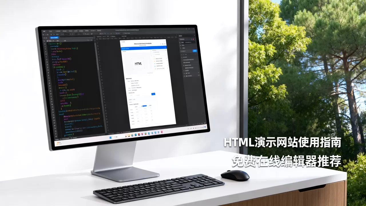 html演示网站怎么用？html在线编辑器免费推荐
