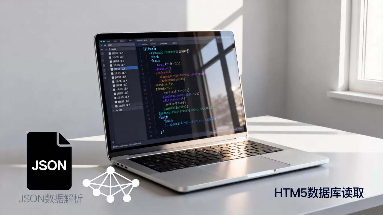 HTML5如何读取JSON数据库？前端解析JSON数据方法