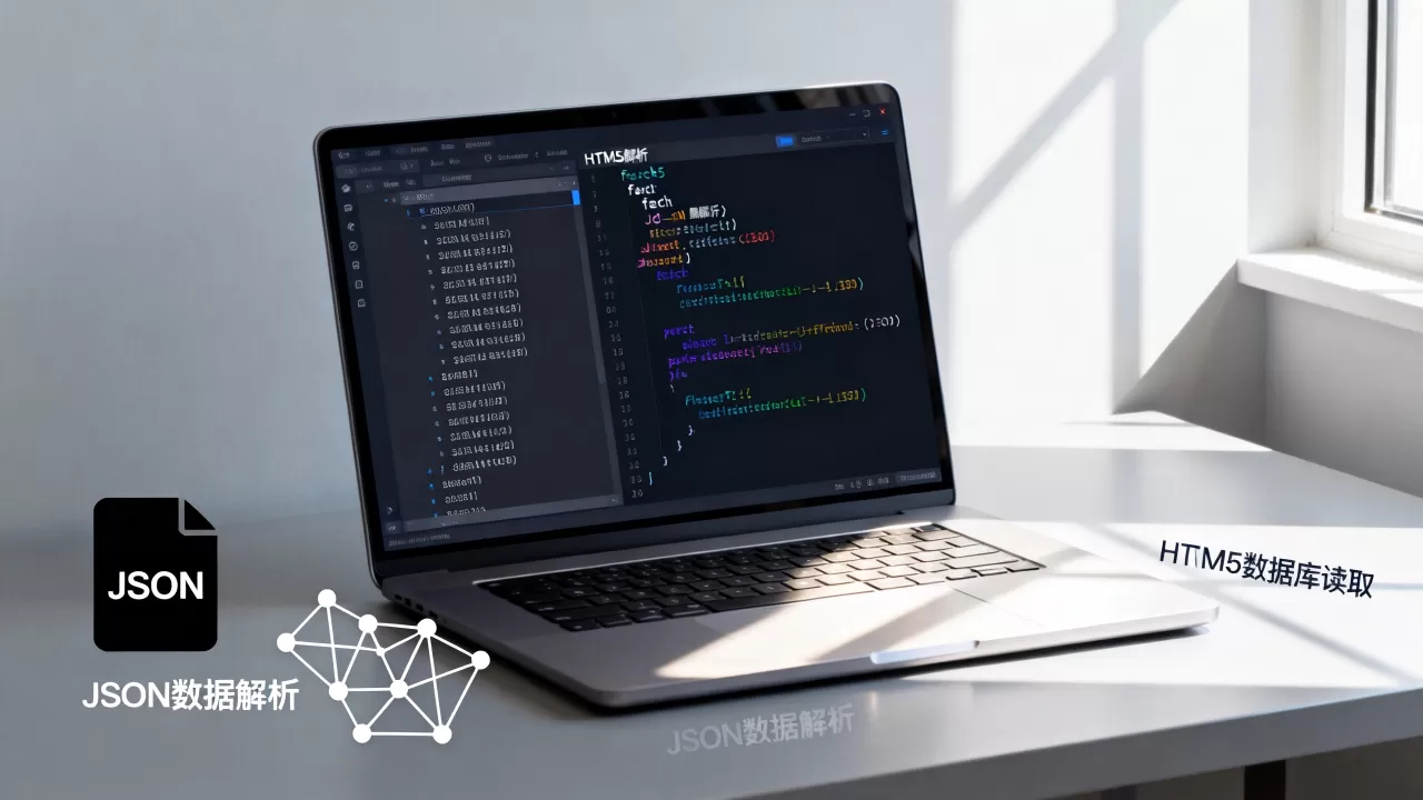 HTML5如何读取JSON数据库？前端解析JSON数据方法