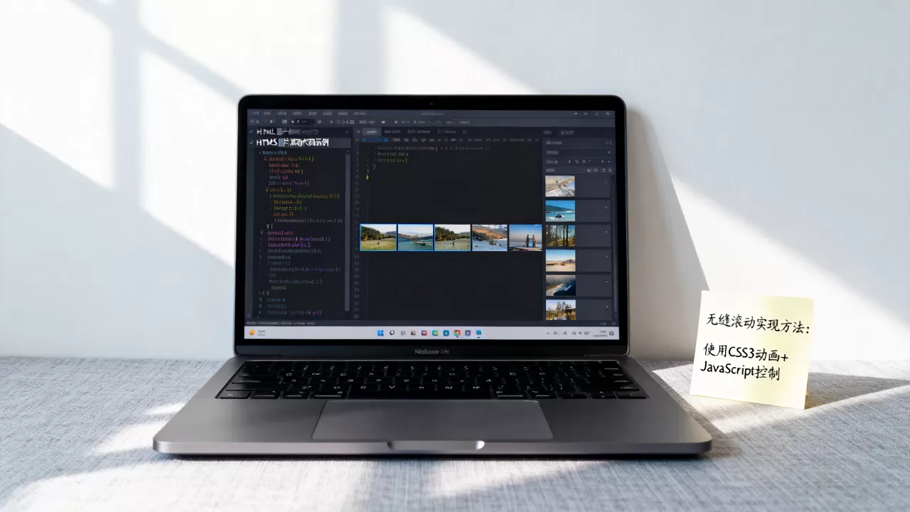 HTML5如何实现图片滚动？HTML5图片无缝滚动代码