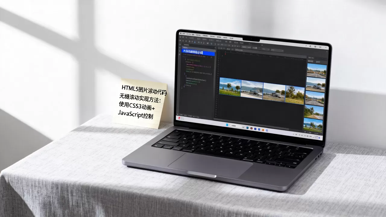 HTML5如何实现图片滚动？HTML5图片无缝滚动代码