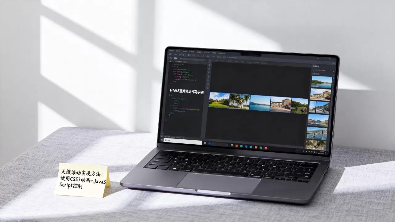 HTML5如何实现图片滚动？HTML5图片无缝滚动代码