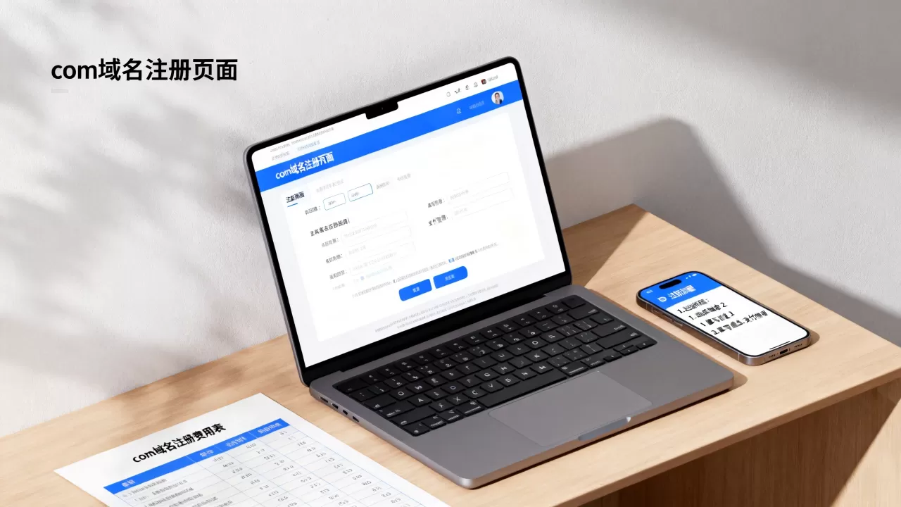 个人可以注册com域名吗？com域名注册流程及费用详解