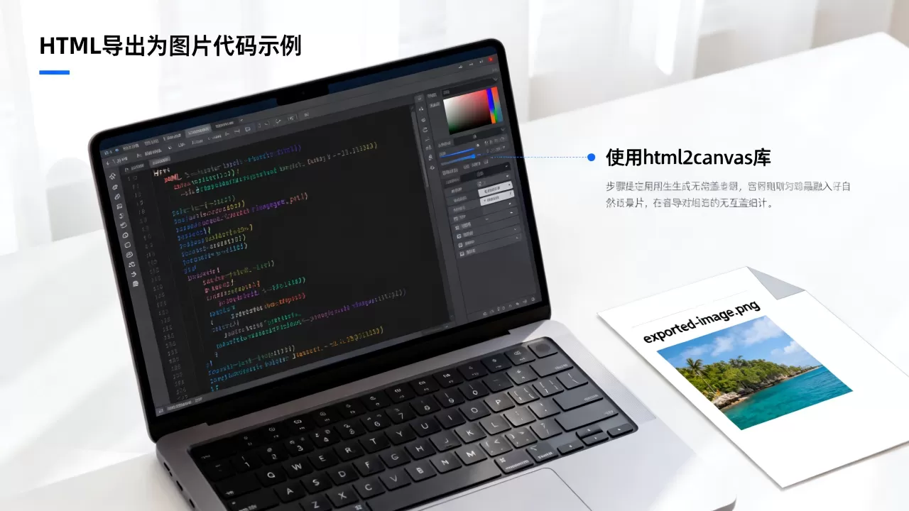 HTML怎么导出为图片?前端html导出为图片代码 HTML怎么导出为图片?前端html导出为图片代码