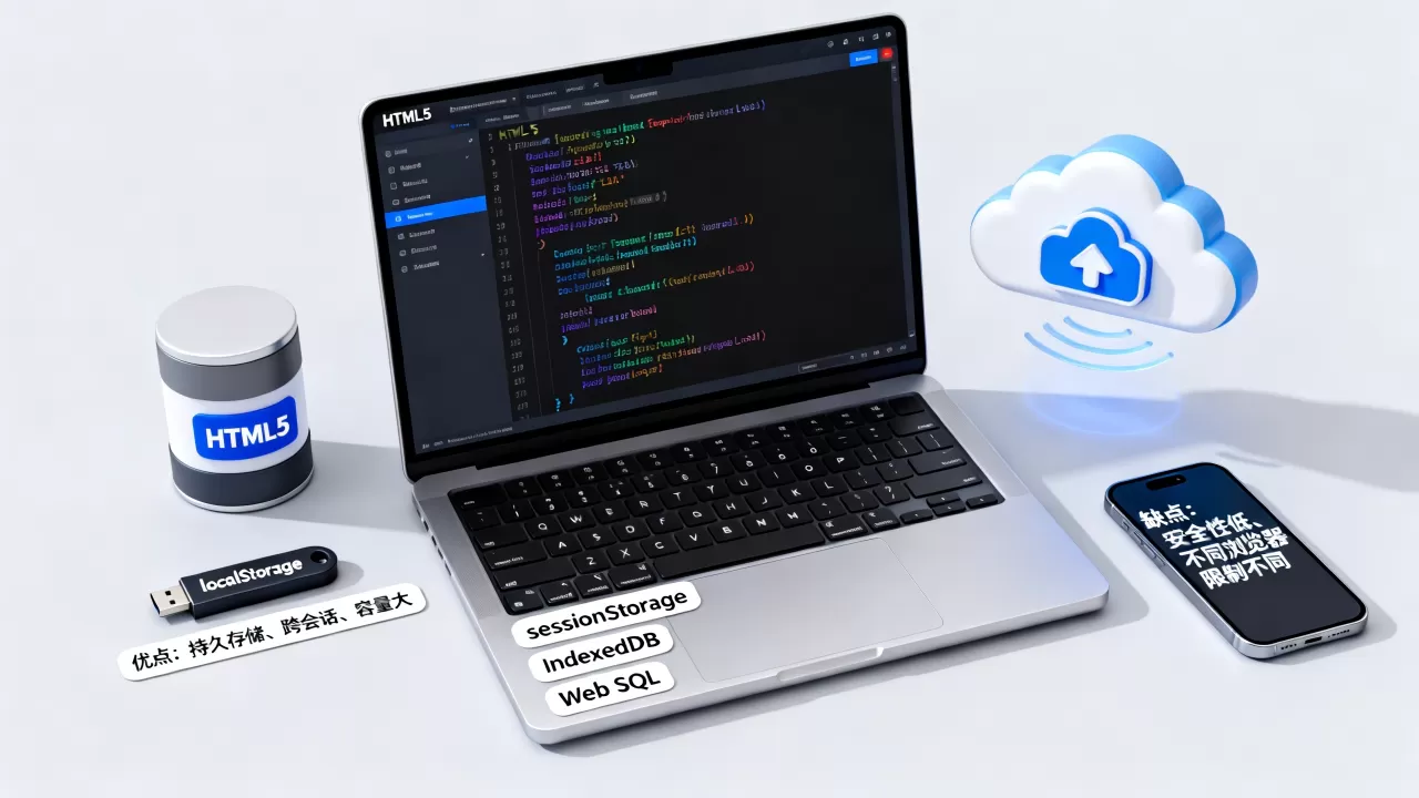 HTML5存储方式有哪些？HTML5本地存储有哪些优缺点