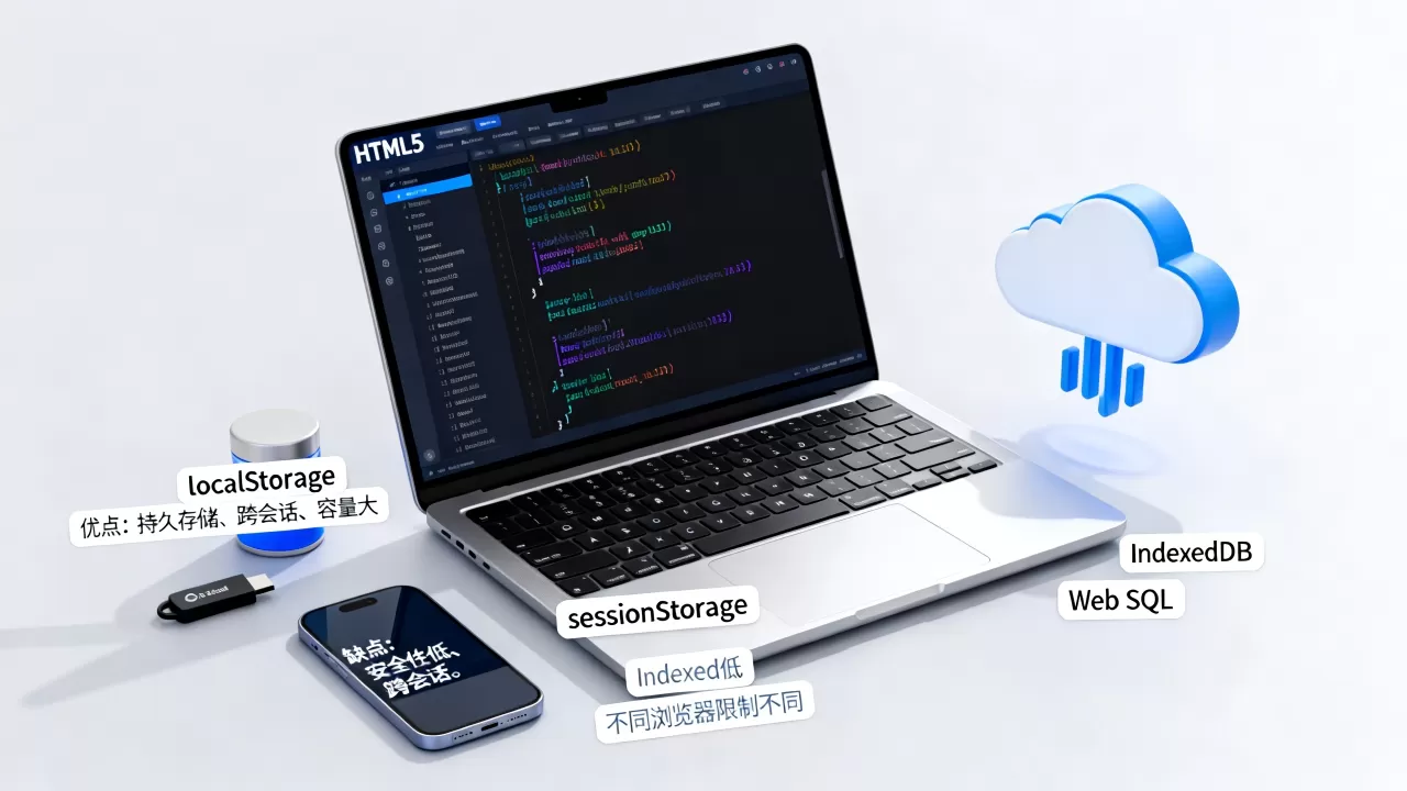 HTML5存储方式有哪些？HTML5本地存储有哪些优缺点