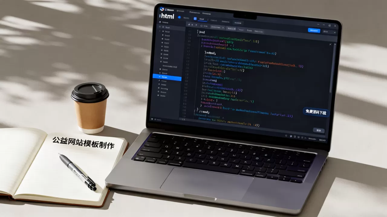 html公益网站模板怎么制作？免费公益网站源码下载