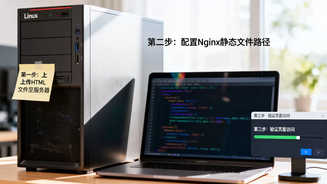 HTML文件如何部署到服务器？linux服务器部署HTML静态页面