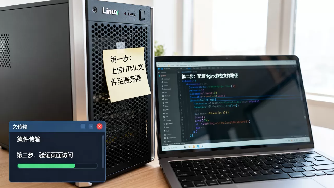 HTML文件如何部署到服务器？linux服务器部署HTML静态页面