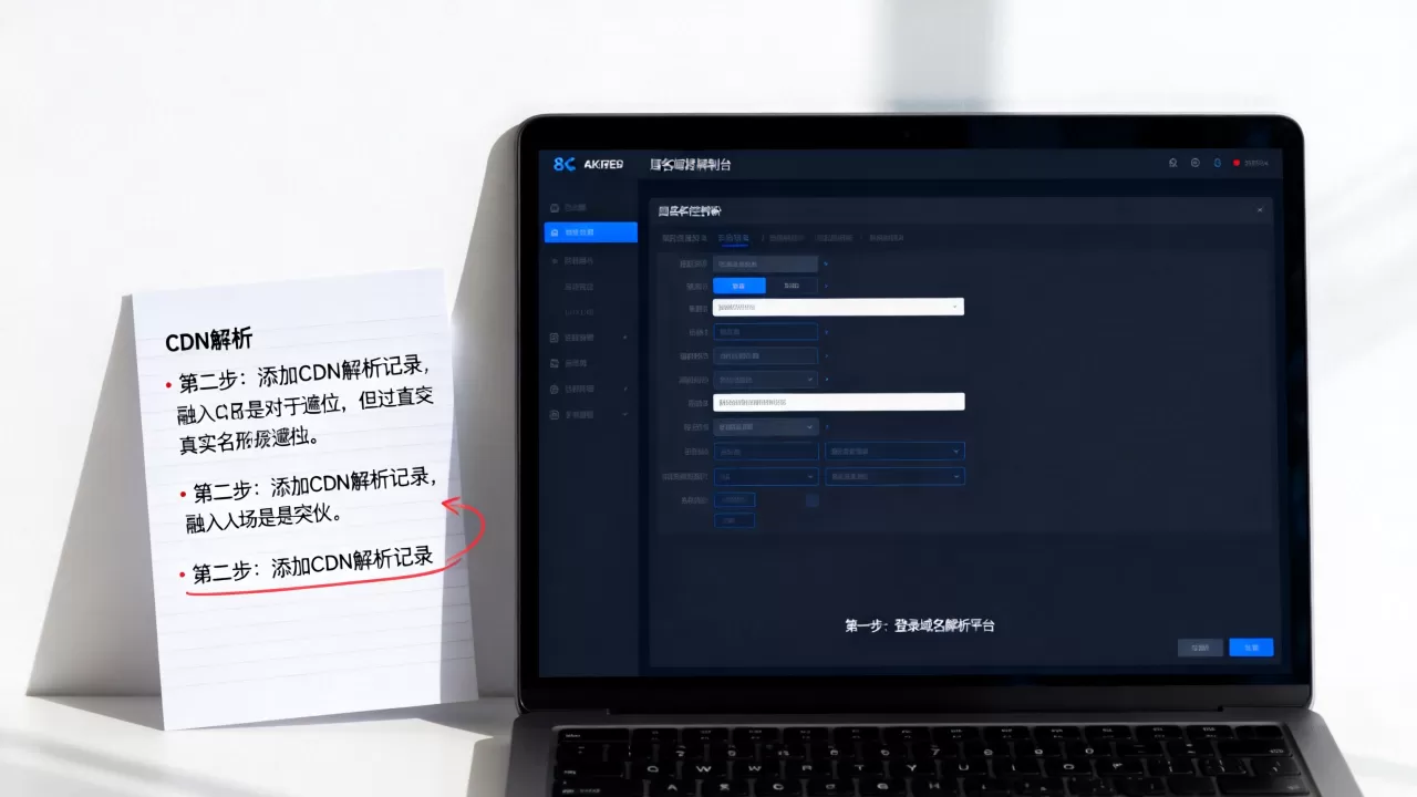 免费域名cdn解析怎么设置？域名cdn解析教程
