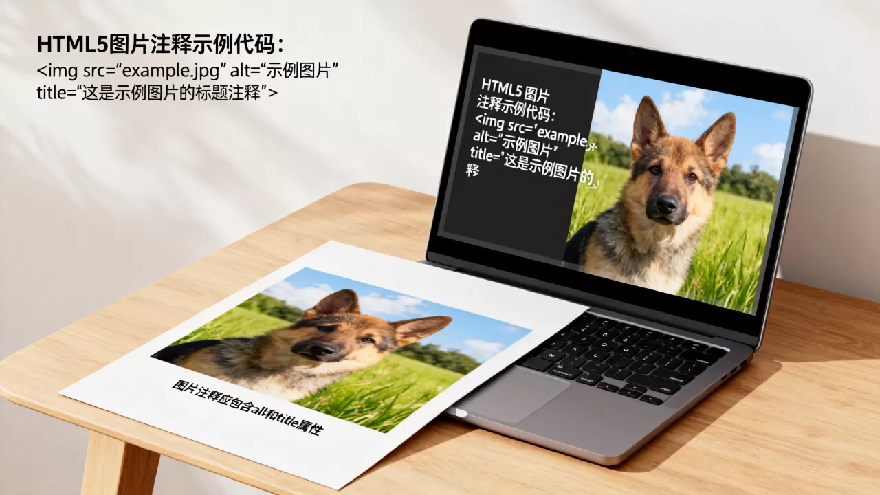 HTML5图片注释怎么写？html5图片注释代码