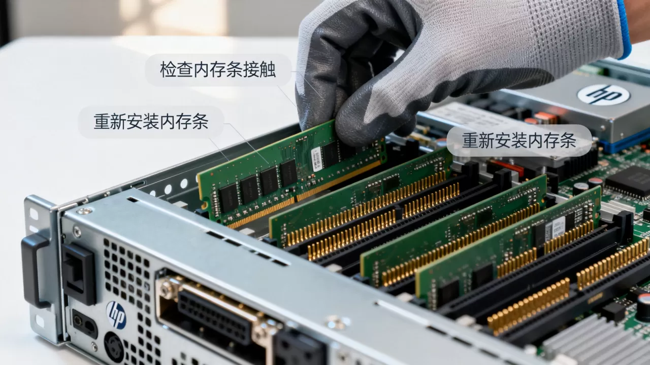 HP服务器内存丢失怎么办？服务器内存条识别不到怎么解决