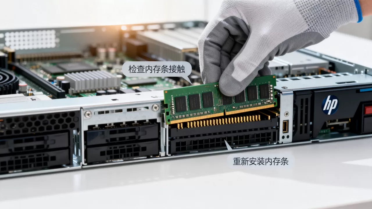 HP服务器内存丢失怎么办？服务器内存条识别不到怎么解决