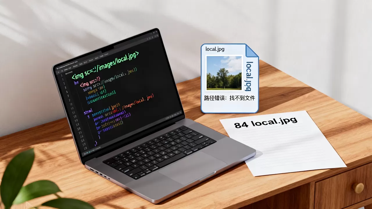 html本地图片怎么显示？html读取本地图片路径报错