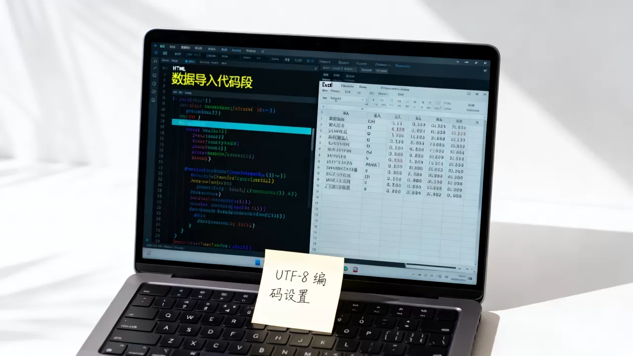 HTML如何导入Excel数据库？html导入excel数据乱码怎么解决