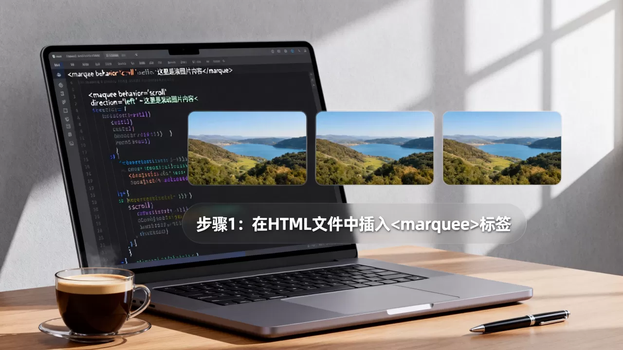 html滚动图片怎么做？html滚动图片代码怎么写