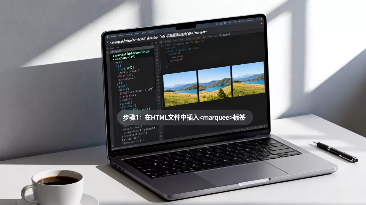 html滚动图片怎么做？html滚动图片代码怎么写