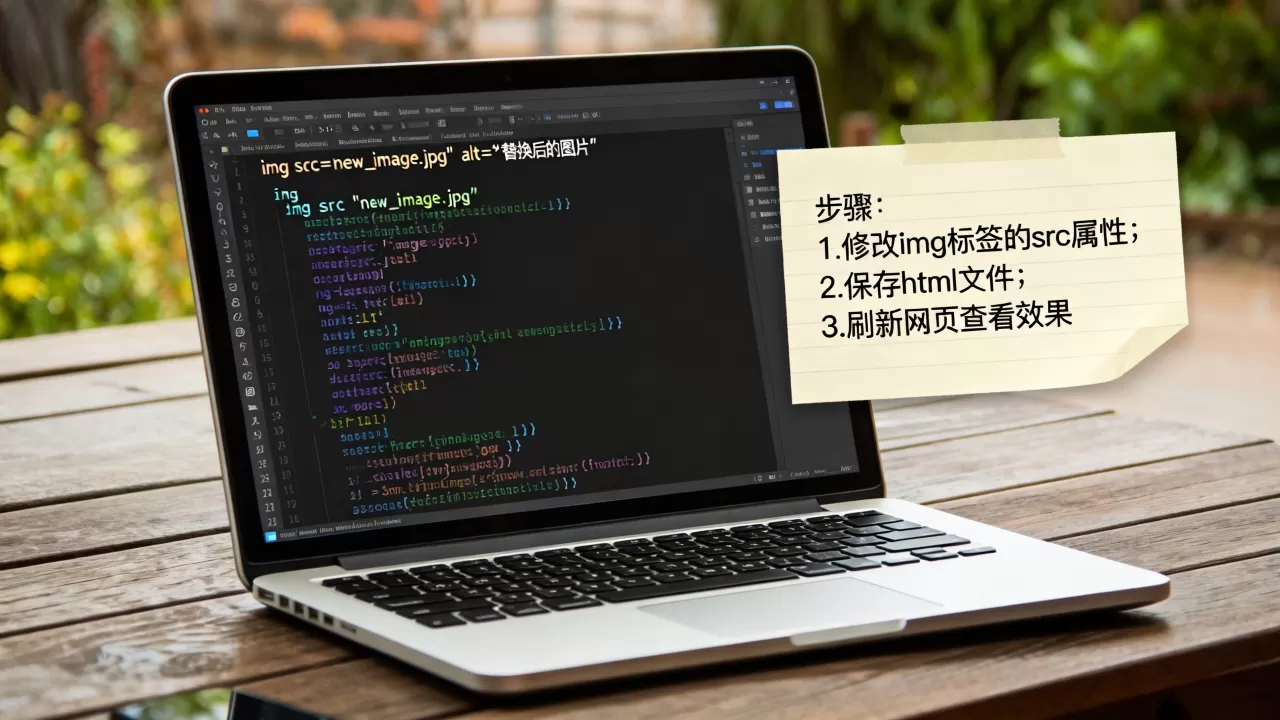 html怎么换图片？html替换图片代码怎么写