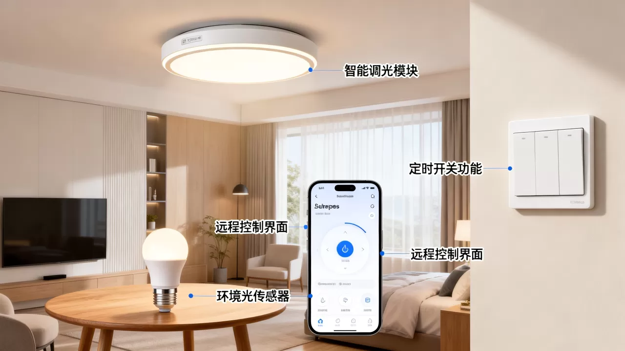 AIoT照明数字化解方案是什么？智能家居照明系统怎么搭建