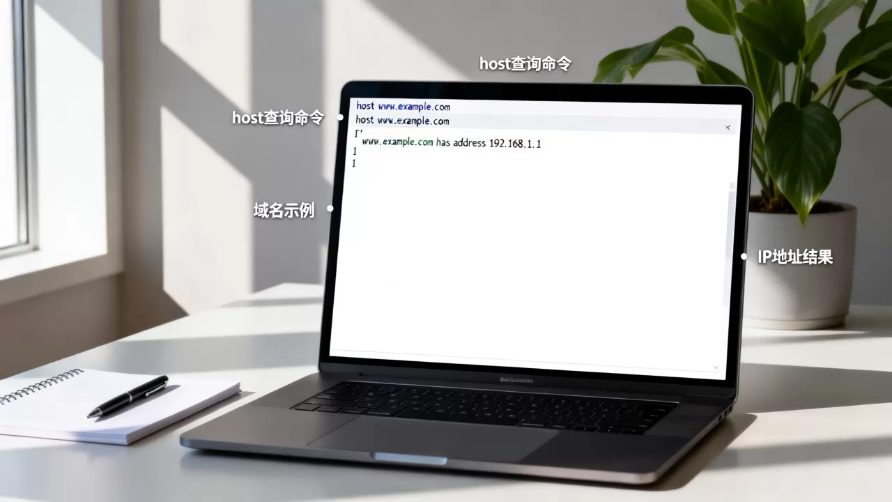host查询某域名ip怎么查？如何查询域名对应的IP地址