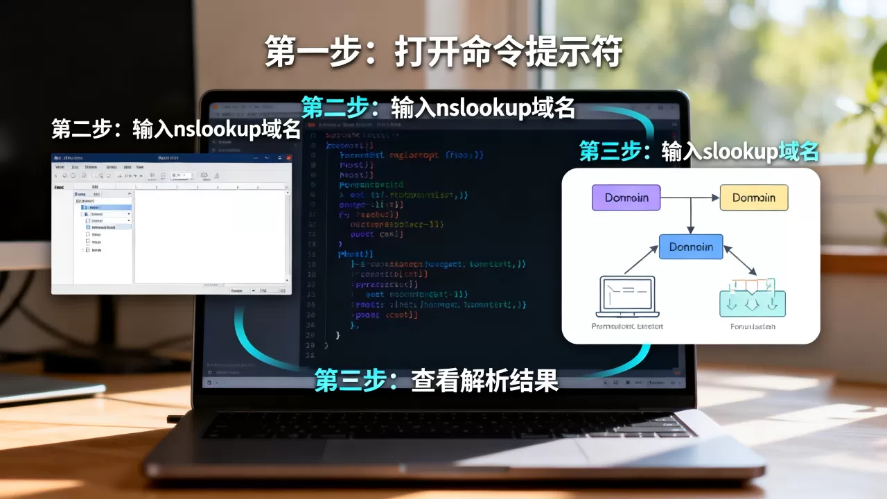 host查询某域名ip怎么操作？域名解析ip地址查询方法