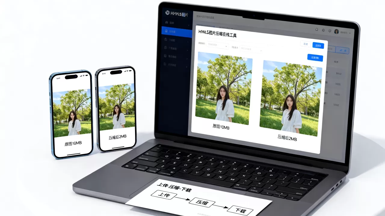 HTML5图片压缩效果好吗？html5图片压缩在线工具