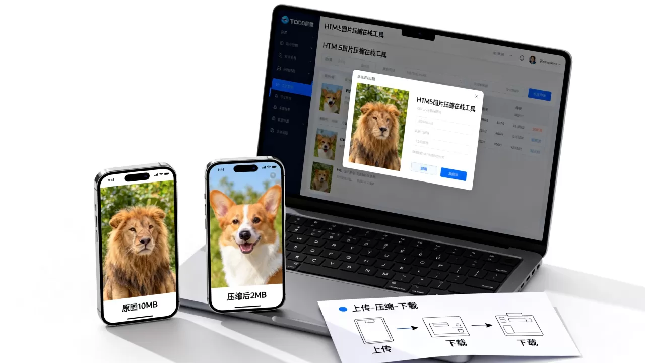 HTML5图片压缩效果好吗？html5图片压缩在线工具