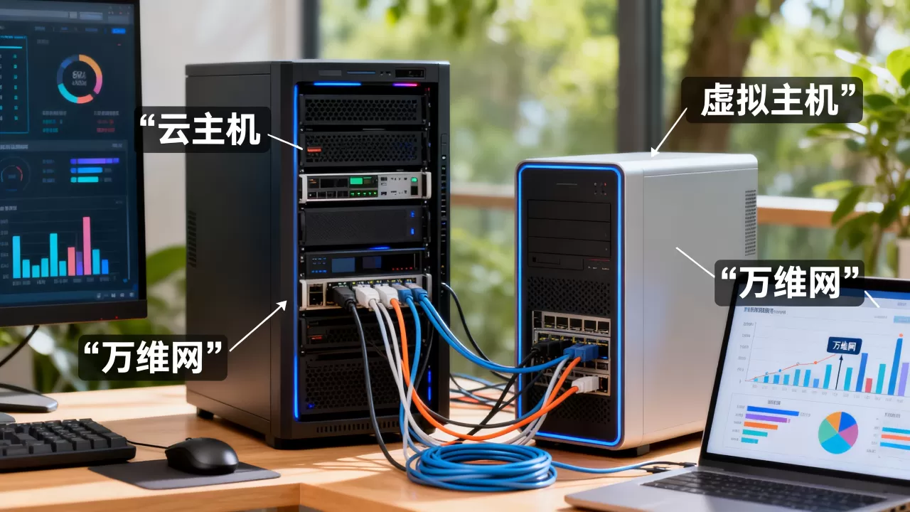 万维网云主机好用吗？云主机和虚拟主机有什么区别