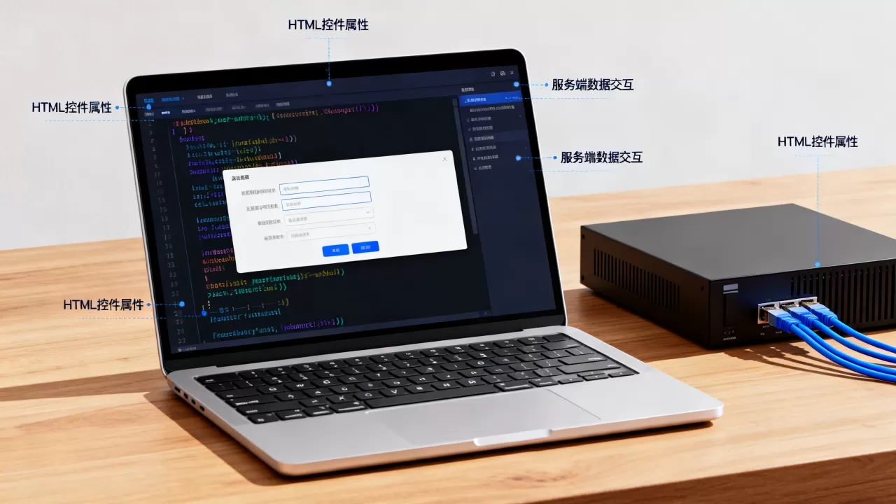 HTML控件能在服务端直接修改属性吗？服务端控件数据交互