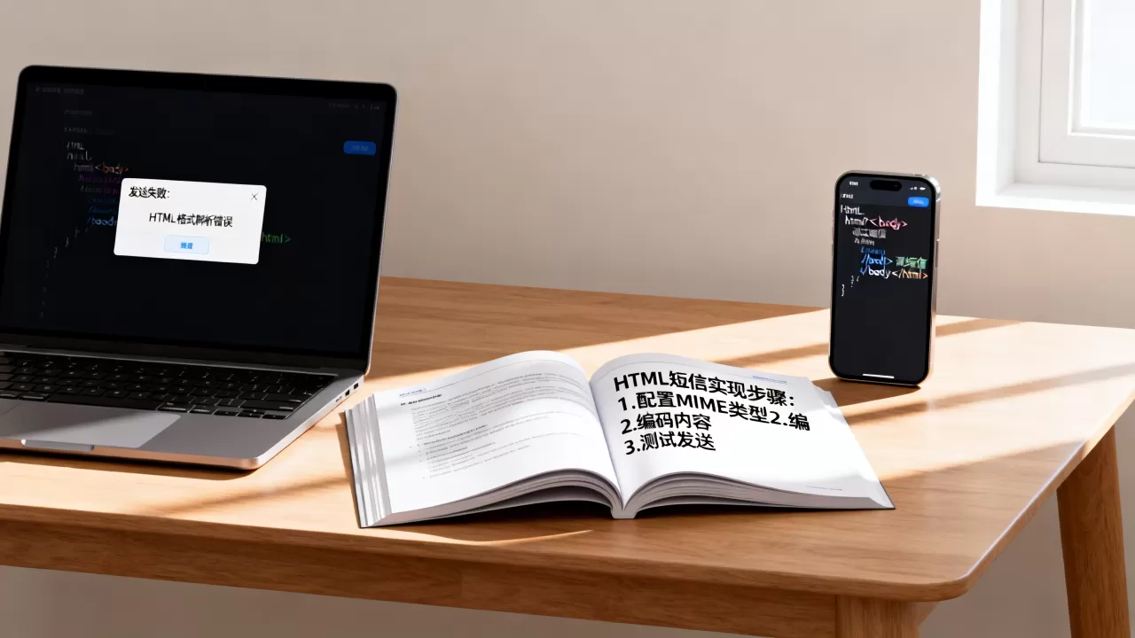 HTML短信发送失败怎么办?如何实现HTML格式短信 HTML短信发送失败怎么办?如何实现HTML格式短信