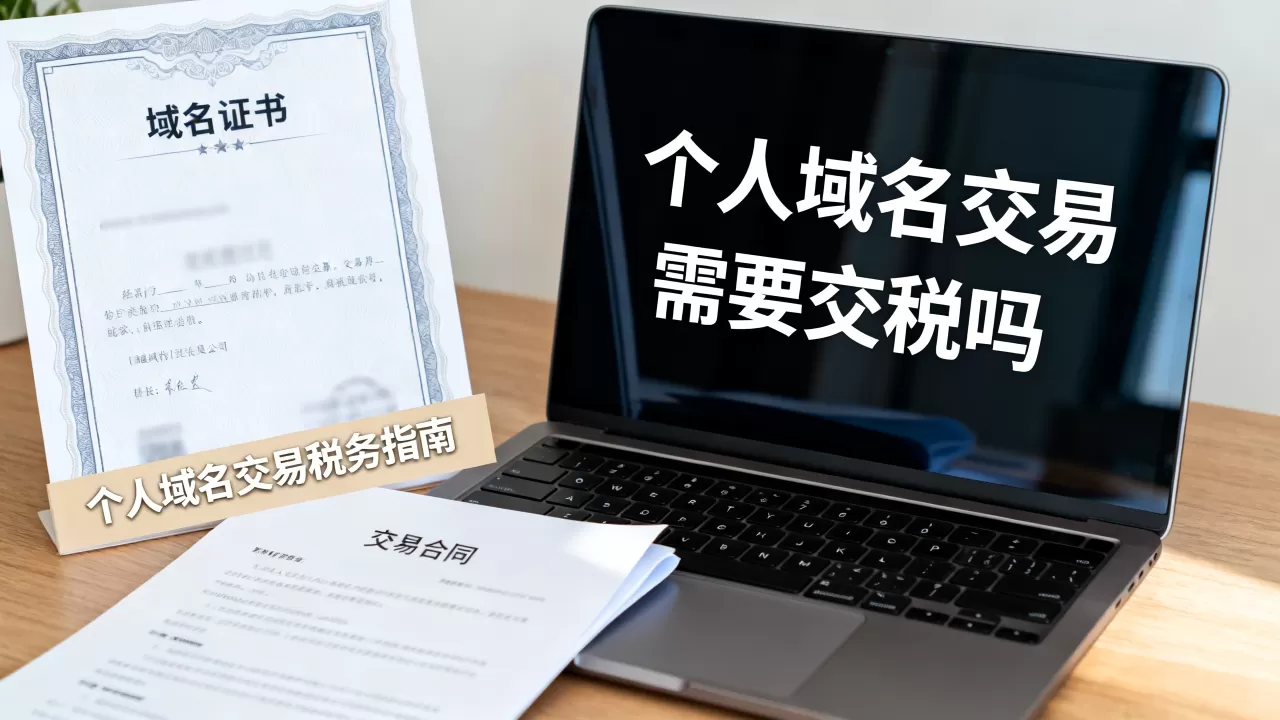 个人域名交易需要交税吗,个人域名交易交税吗