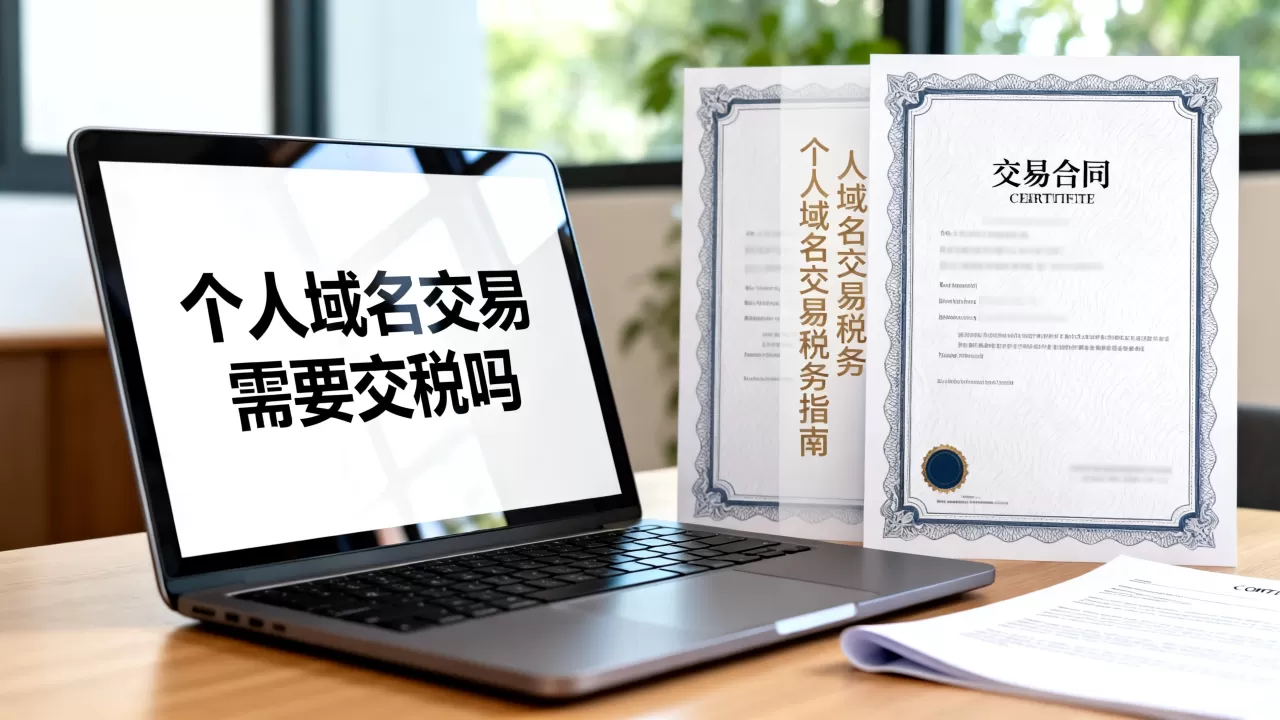 个人域名交易需要交税吗,个人域名交易交税吗