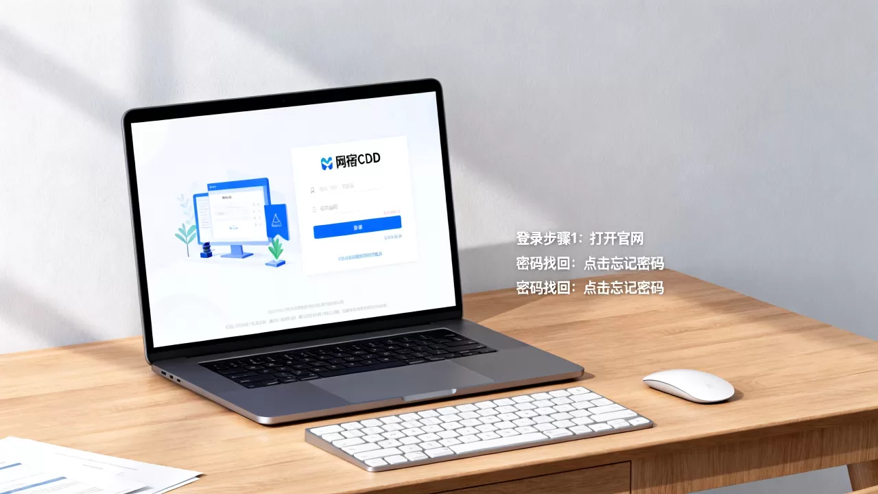 网宿CDN后台怎么登录？网宿cdn账号密码找回方法