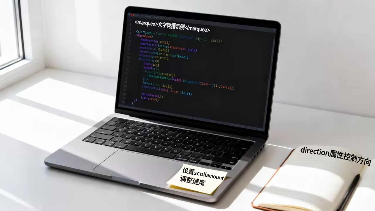 html文字轮播栏怎么做？html文字轮播代码怎么写