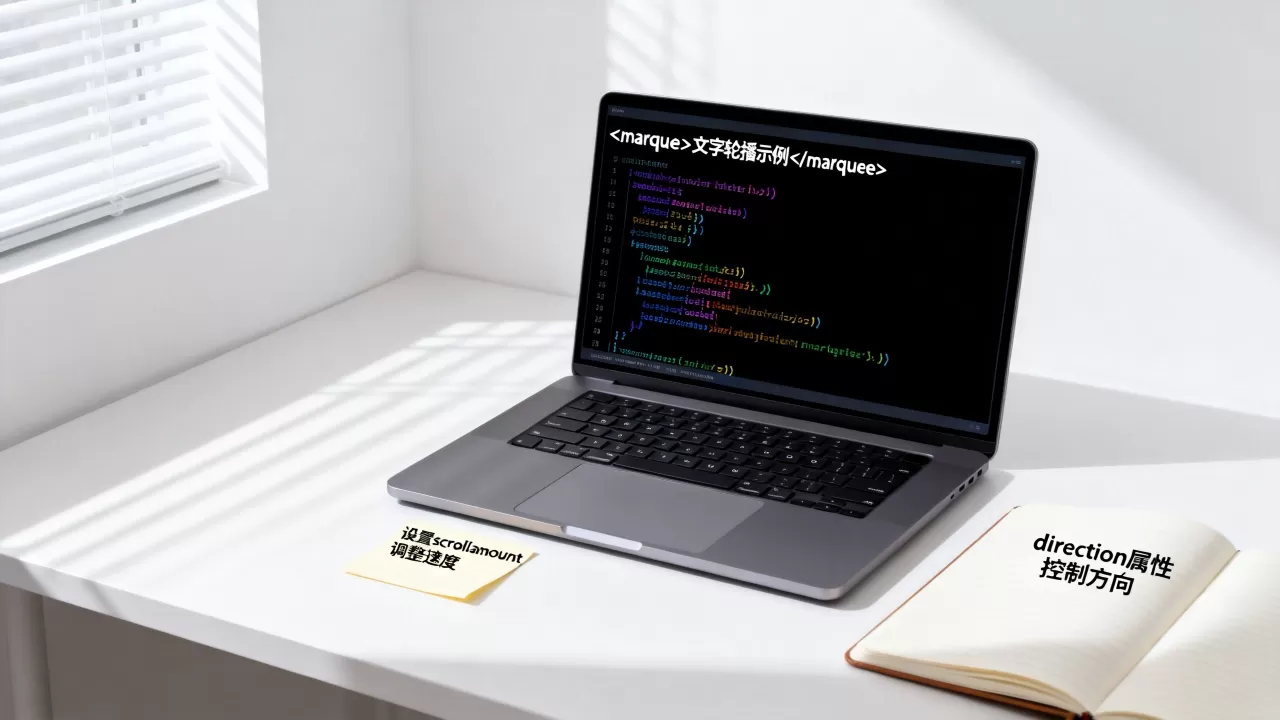 html文字轮播栏怎么做？html文字轮播代码怎么写