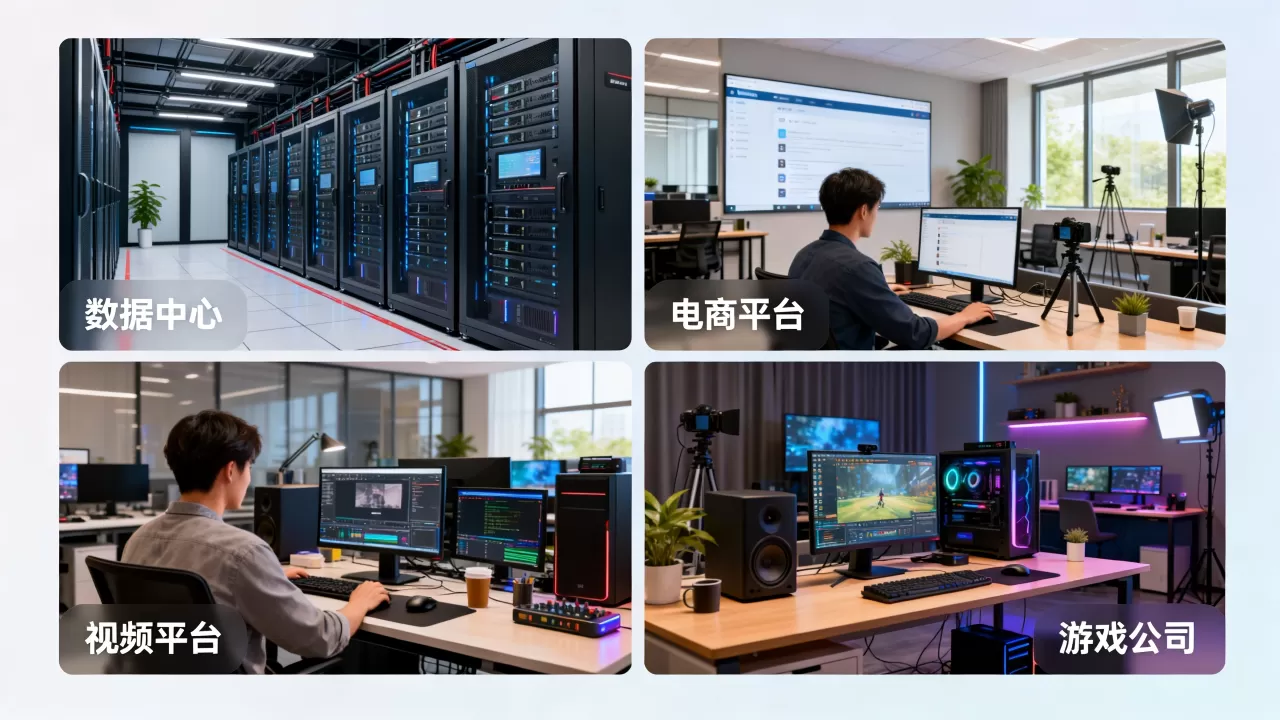哪些单位使用cdn？哪些行业适合使用cdn加速