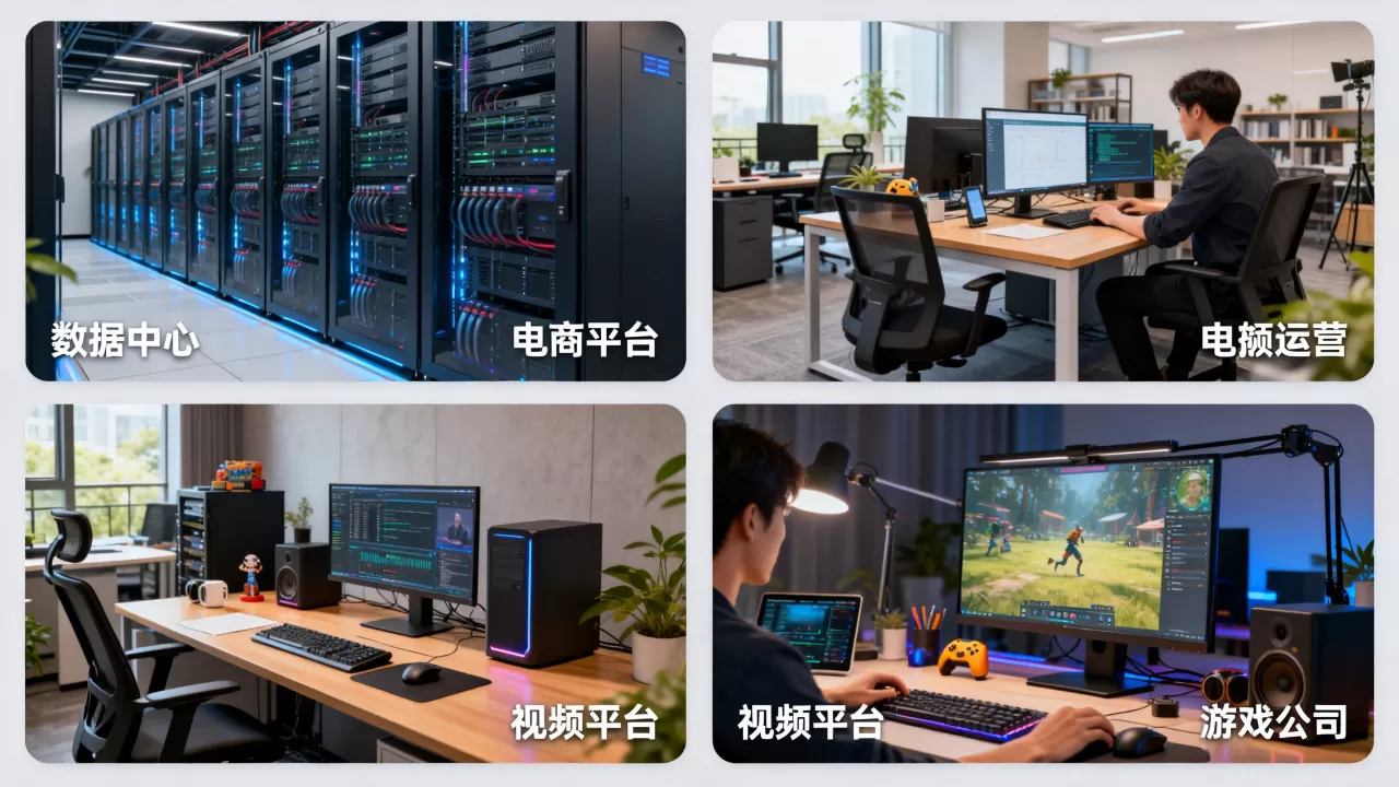 哪些单位使用cdn？哪些行业适合使用cdn加速
